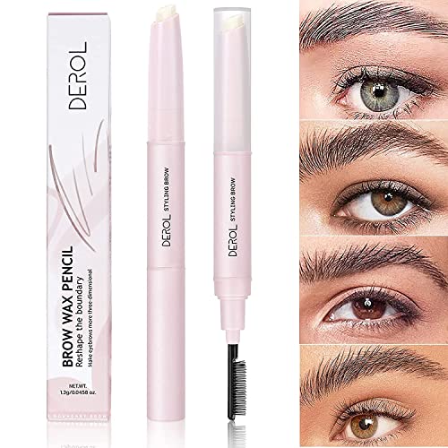 Ceja Styling Gel, Gel Transparente Para Cejas, Geles LíQuidos Fijadores De Cejas Impermeables Y Resistentes Al Sudor, Con Cepillo Jabón Para Dar Forma A Las Cejas, Impermeable De Larga Duración