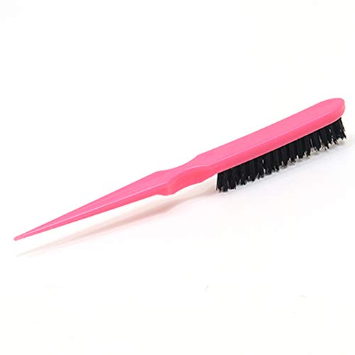 Cepillos para el Pelo de Cerdas de Jabali Peine Cepillo de 3 Filas Cepillo Antiestático Profesional del Pelo para Mujeres, Hombres y Niños, No Más nudos, Adecuado para Cabello Largo y Corto (12 cm)