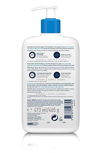 Cerave Loción Hidratante Piel Normal Seca 236ml