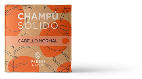 Champú Solido Cabello Normal. Pardo Natur |Hidratación y brillo | Ingredientes naturales | 60 gr