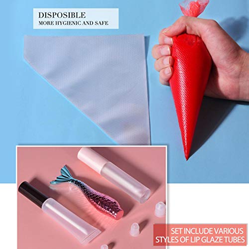 chora Kit de Brillo de Labios DIY Kit de fabricación de Brillo de Labios Mate DIY Fabricación de bálsamo Labial orgánico Inicio Juego de Bricolaje niñas