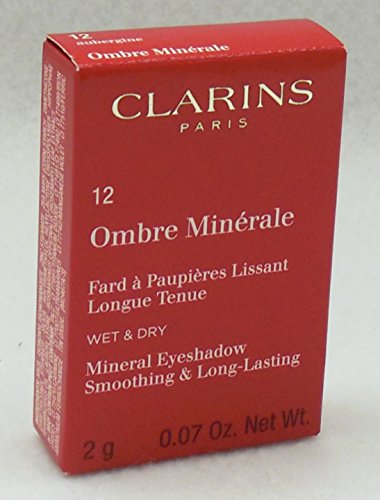 Clarins Ombre Minerale Smoothing & Long Lasting Mineral Eyeshadow - # 12 Aubergine 2g/0.07oz