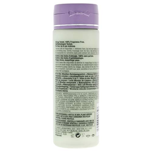 Clinique All About Clean Leche Micelar Limpiadora Todo en Uno + Desmaquillante Tipo I, 200 ml