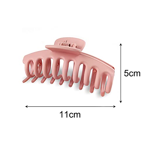 Clips de Garra de Pelo,Garra de Pelo Plastico,4 Piezas de Clips de Pelo de Agarre Antideslizantes,Pinzas para el Cabello para Mujerespara Mujeres Niñas Hebillas de Pelo para Sujetar Pelo