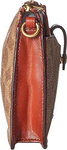 COACH NEW YORK Borsa a Tracolla in pelle Donna cod.37458 RUST SIZE:UNI