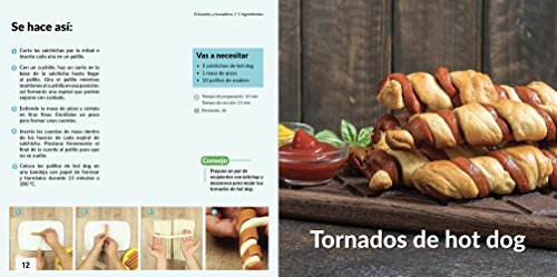 Cocina con 5 ingredientes: 50 superdeliciosas recetas originales y facilísimas de preparar. ¡Con máximo 5 ingredientes! (libro de recetas)