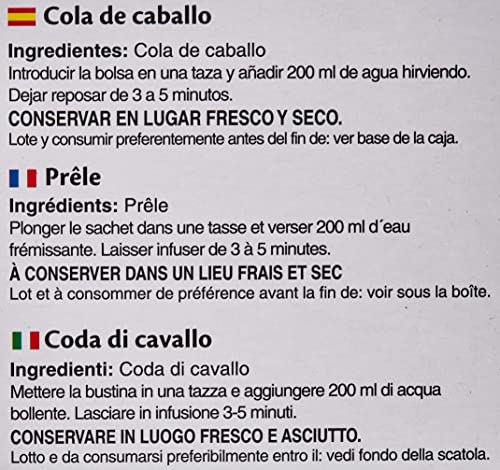 COLA CABALLO infusion 25bolsitas