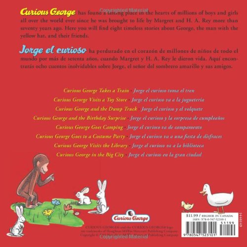 Coleccion de oro Jorge el curioso/A Treasury of Curious George (bilingual edition)