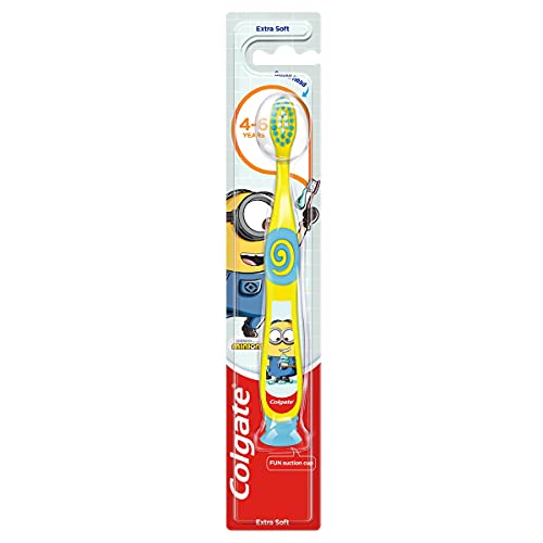 Colgate Kids 4-6 Años Cepillo de Dientes Extra Suave, colores surtidos