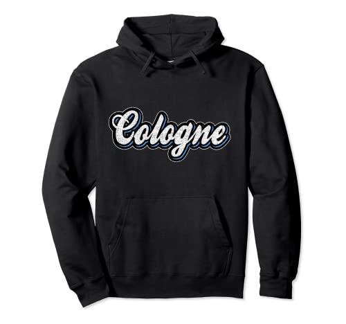 Colonia Diciendo Retro Vintage Surfer Köln Lover Cologne Sudadera con Capucha