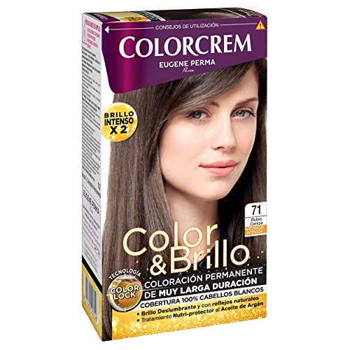 COLORCREM tinte Rubio Ceniza Nº 71 caja 1 ud