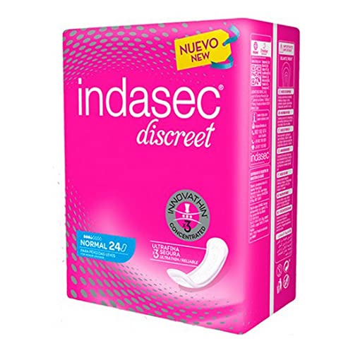 Compresas Normales Indasec Discreet (24 uds)