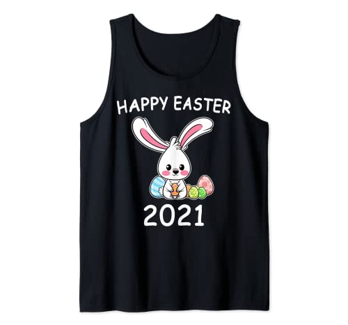 Conejo de Pacas Joyosas Pacas 2021 Huevos Camiseta sin Mangas