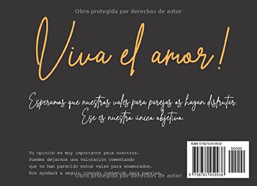 Contigo hasta el fin del mundo. Vales para parejas: 60 vales para enamorados. Regalos originales para mujer y hombre. Talonario para novio o novia. ... regalo con amor. (Vales Sensation Print v1)