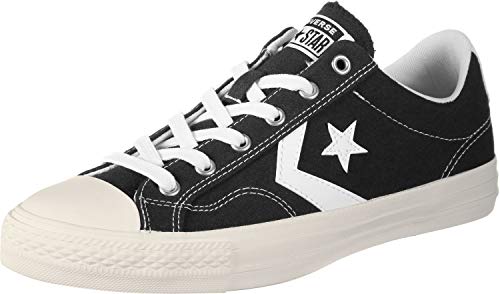 Converse Lifestyle Star Player Ox', Zapatillas Hombre, Negro (Black/White/White 001), 49 EU