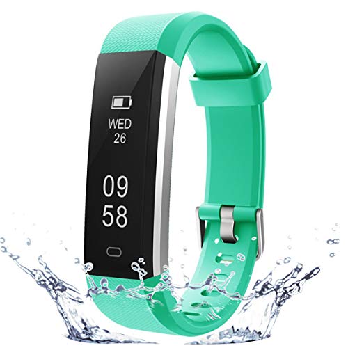 COOLEAD Pulsera Actividad Mujer Hombre Reloj Inteligente Podómetro Monitor de Actividad Impermeable IP67 Fitness Tracker Pulsera Deportiva con Contador de Calorías Monitor de Sueño para iOS Android