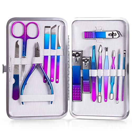 Cortaúñas Personal Caresetprofessional Manicure Pedicure Set Para Nail Tips Cutter Kit De Herramientas De Gancho De Águila De Acero Inoxidable Para Nail Art 10Pcs