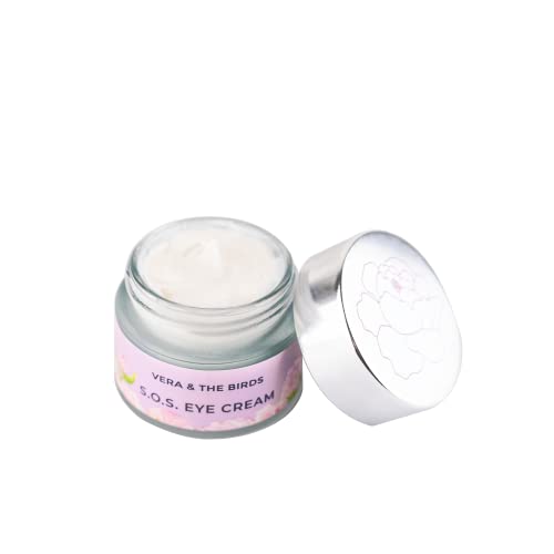 Crema contorno de ojos "SOS Eye Cream" | Antiarrugas | Efecto lifting inmediato | Reduce la profundidad de las arrugas hasta un 60% en 28 días | Firmeza y elasticidad | Vegano | Fórmula natural | 15ml