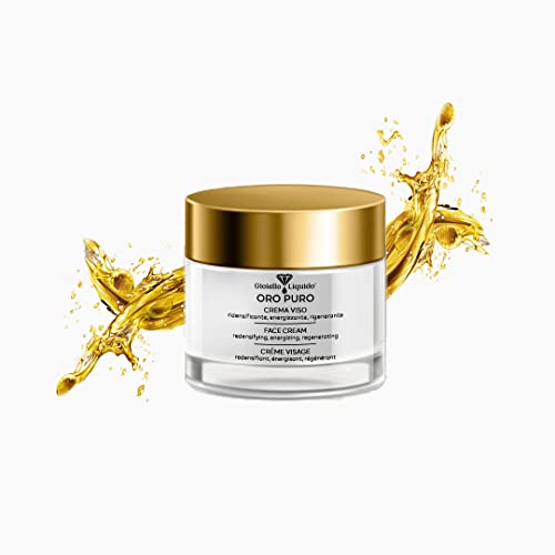 Crema Facial Para Pieles Maduras Efecto Lifting Inmediato - Con Oro Coloidal, Acido Hialuronico Antiedad, Betaína Y Agua De Rosa De Damasco 50Ml