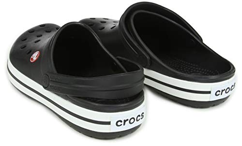 Crocs Crocband, Zuecos Unisex Adulto, Negro (Black), 38/39 EU