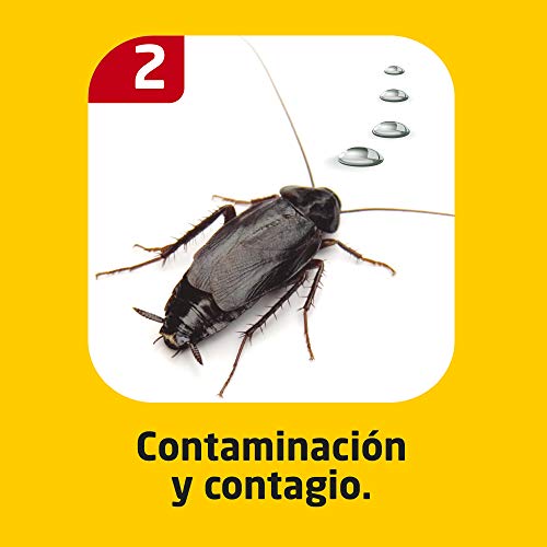 Cucal Jeringa Insecticida contra Cucarachas, Insecticida contra cucarachas, Cebo en gel (listo para su uso), máxima eficacia, alto poder atrayente