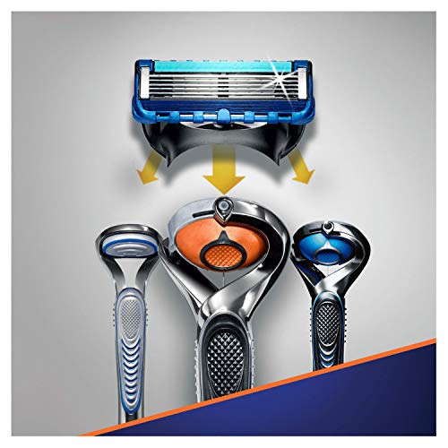 Cuchillas de afeitar para hombres Gillette Fusion ProGlide. 8 unidades