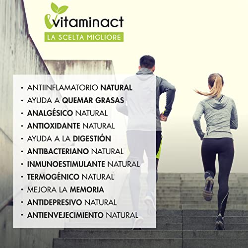 Curcuma Con Jengibre Y Pimienta Negra Vitamina C Altísimo Dosaje Natural De Extracto De Cúrcuma 1280,00Mg - Curcumina 200,00Mg-Piperina 10 Mg - Apoyo natural para las articulaciones y los huesos.