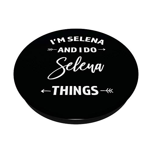 Cute Selena Things - Regalos de nombre personalizados PopSockets PopGrip Intercambiable