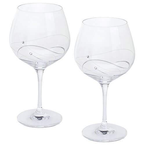 Dartington Crystal Gin y Tonic Copa Gafas, Cristal, Transparente, 2 Unidades