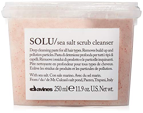 Davines Essential hair care Solu Sea salt scrub cleanser 250ml