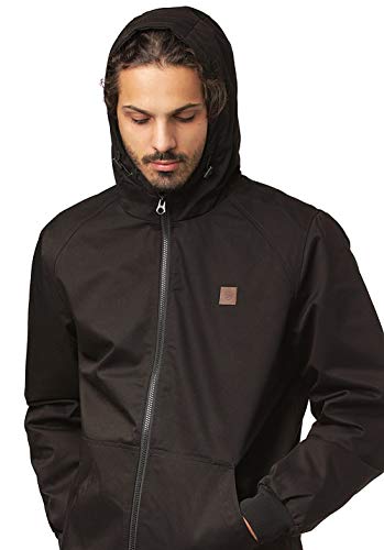 DC Shoes Earl Padded - Chaqueta Acolchonada Con Capucha Para Hombre Chaqueta Acolchonada Con Capucha, Hombre, black, XS