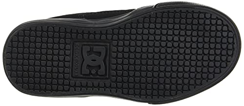 DC Shoes Zapatillas de Piel Pura, Negro, 39 EU