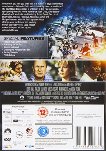 Deep Impact Special Edition [Reino Unido] [DVD]