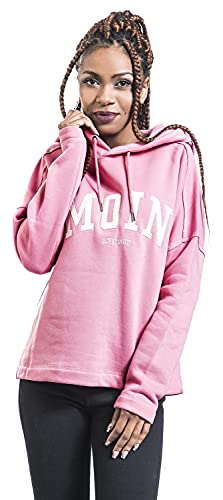 Derbe Hamburg Women_SweatHD Mujer Sudadera con Capucha Rosa XS, 70% algodón, 30% poliéster, Regular