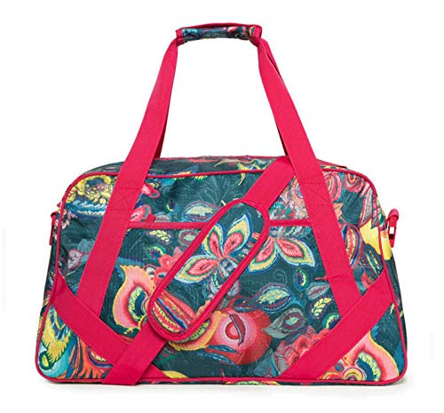 Desigual Bols Gym Bag Galactic Bloom Shaded Spruce