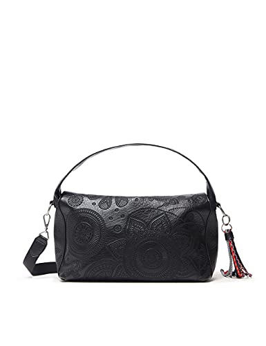 Desigual Bols_Deja VU Narbonne FLA, Mano para Mujer, Negro, Einheitsgröße