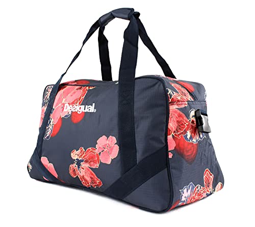 Desigual Scarlet Bloom Carry Shoulder Bag Peacoat