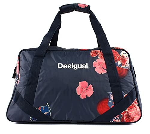 Desigual Scarlet Bloom Carry Shoulder Bag Peacoat