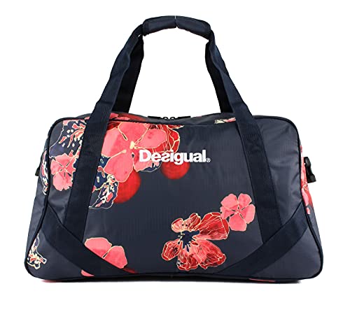 Desigual Scarlet Bloom Carry Shoulder Bag Peacoat