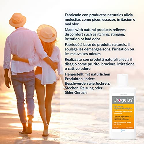 Devicare Urogelus Gel para Higiene Urológica, Gel íntimo de uso diario 125 ml