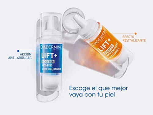 Diadermine Lift+ Booster Anti-Arrugas Hialurón, Potencia Tu Crema con Una Dosis Extra de Acción Antiarrugas, Blanco, 15 mililitros