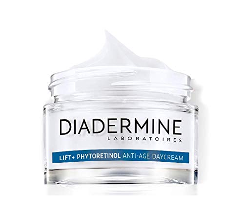 Diadermine - Lift + Crema de Día Naturetinol - 50ml - Reduce arrugas, reafirma e hidrata la piel - Nuestra alternativa al Retinol - 95% ingredientes origen natural