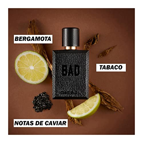 Diesel Bad Eau de Toilette de hombre de Diesel,, Fragancia Fougère acuática, 100 ml vaporizador