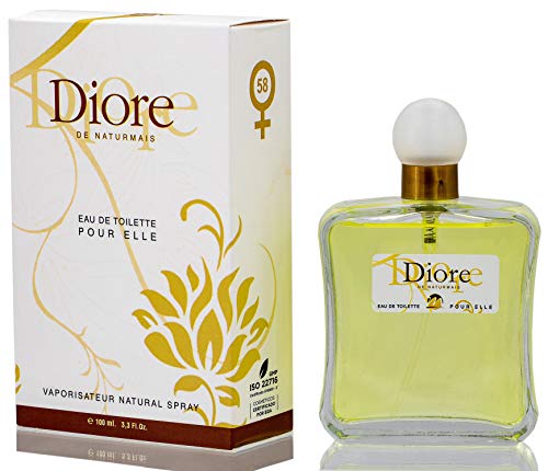 Diore Eau De Tilette Intense 100 ml. Compatible con Eau De Parfum J'adore, Perfumes Imitaciones de Mujer