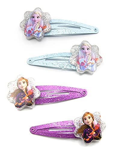 Disney Frozen 19382 2-4 Horquillas, Multicolor