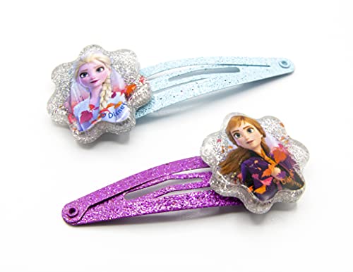 Disney Frozen 19382 2-4 Horquillas, Multicolor