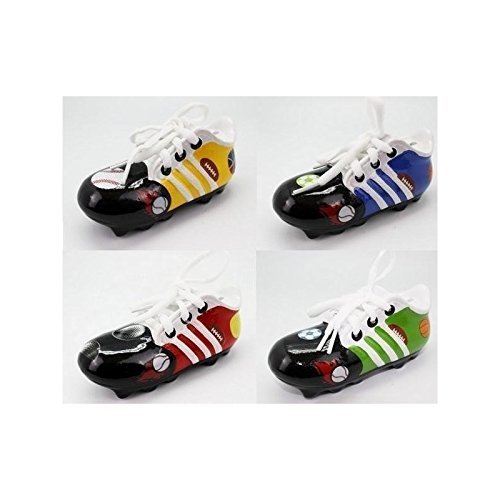 DISOK Hucha Fútbol Zapatilla (Precio Unitario) - Detalles Originales Niños Comuniones Comunión, Comunión, Cumpleaños Baratas, Bota de Fútbol