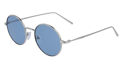 DKNY DK105S Gafas de Sol, Silver/Blue, 47 MM, 19 MM, 135 MM para Mujer