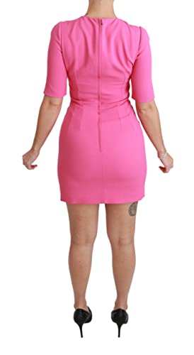 Dolce & Gabbana Rosa Stretch vaina mini vestido bodycon