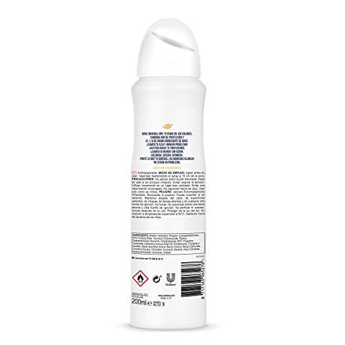 Dove Desodorante Aerosol Antitranspirante Invisible 200 ml